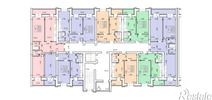 1-комн квартира в новом доме ул Новобазарная, 6,  д. 6