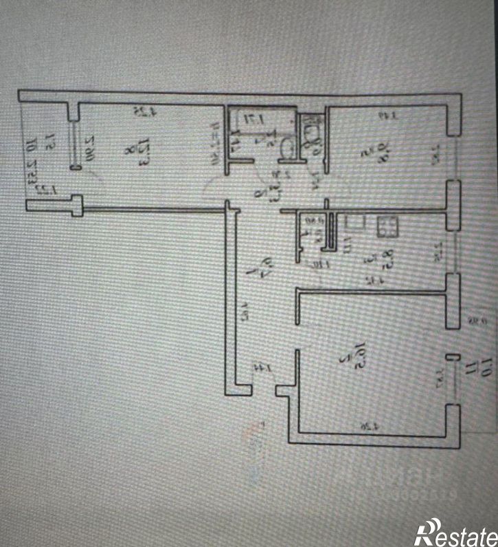 3-комн квартира улица Маршала Василевского А.М., 51,  д. 51