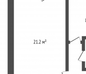 1-комн, 32кв м, этаж 2/5 ул Свинцовая, 10А