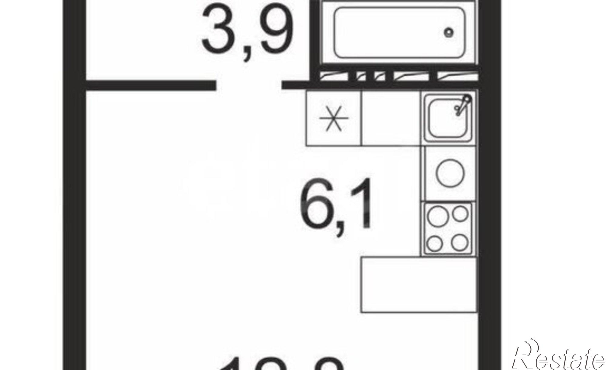 Купить квартиру за 3 699 980 рублей на улица Пушкина, 85
